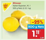 Zitronen Angebote von Markttag bei Netto Marken-Discount Potsdam für 1,11 €