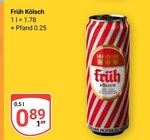 Früh Kölsch Angebote bei GLOBUS Rodgau für 0,89 €