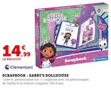 SCRAPBOOK - GABBY'S DOLLHOUSE - Clementoni en promo chez Super U Annemasse à 14,99 €