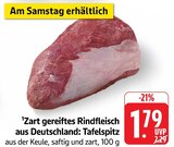 Aktuelle Rindfleisch Angebote bei E center in Ulm Aktuelles Tafelspitz Angebot bei E center in Ulm ab 1,79 €