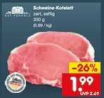 Schweine-Kotelett im Netto Marken-Discount Prospekt Schweine-Kotelett von Gut Ponholz im aktuellen Netto Marken-Discount Prospekt für 1,99 €