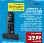 fireTV Stick 4K (3. Gen) Angebote von Amazon bei Marktkauf Wendelstein für 37,99 €