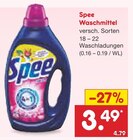 Waschmittel im Netto Marken-Discount Prospekt Waschmittel von Spee im aktuellen Netto Marken-Discount Prospekt für 3,49 €
