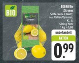 Aktuelles Zitronen Angebot bei EDEKA in Nürnberg ab 0,99 €