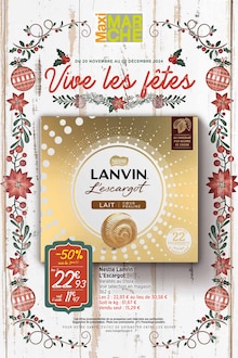 Prospectus Bi1 à Sellières, "Vive les fêtes", 20 pages de promos valables du 20/11/2024 au 02/12/2024