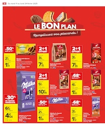 Offre Chocolat Lait Noisettes dans le catalogue Carrefour du moment à la page 40