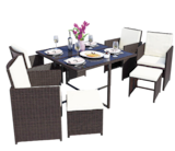 Polyrattan-Sitzgruppe Vegas von Swing & Harmonie im aktuellen Netto Marken-Discount Prospekt für 374,99 €