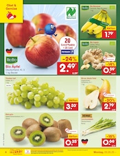 Bio Obst Angebote im Prospekt "Aktuelle Angebote" von Netto Marken-Discount auf Seite 4