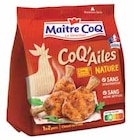 Coq'ailes nature - MAÎTRE COQ en promo chez Intermarché Coq'ailes nature - MAÎTRE COQ dans le catalogue Intermarché