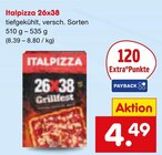 Italpizza 26x38 im Netto Marken-Discount Prospekt Italpizza 26x38 im aktuellen Netto Marken-Discount Prospekt für 4,49 €