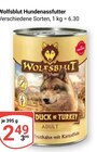 Hundenassfutter im Angebot bei GLOBUS in Kempen Hundenassfutter Angebote von Wolfsblut bei GLOBUS Kempen für 2,49 €