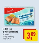 Wildlachsfilet-Portionen Angebote von Jeden Tag bei Markant Kiel für 3,69 €