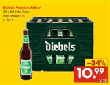 Aktuelles Premium Altbier Angebot bei Netto Marken-Discount in Erkelenz ab 10,99 €