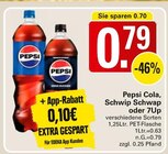 Pepsi Cola, Schwip Schwapoder oder 7Up Angebote von Pepsi bei WEZ Löhne für 0,79 €