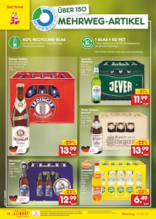 Bier im Netto Marken-Discount Prospekt "Aktuelle Angebote" mit 56 Seiten (Kaufbeuren)