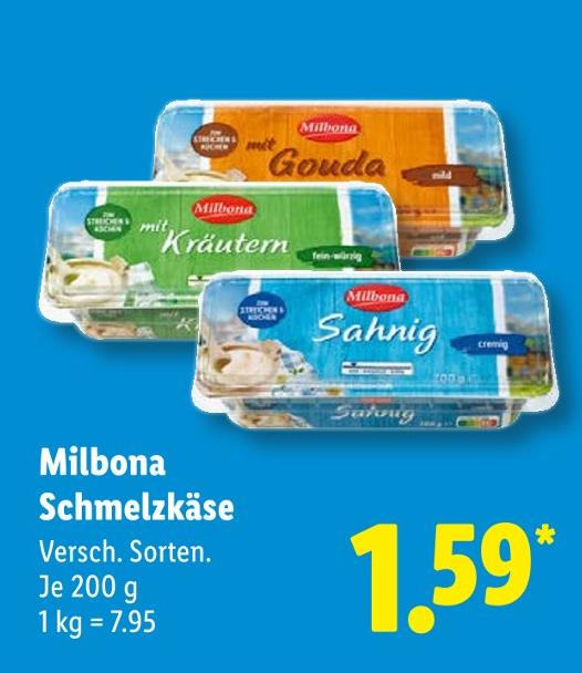 Schmelzkäse mit Gouda