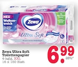 Ultra Soft Toilettenpapier Angebote von Zewa bei E center Ludwigshafen für 6,99 €