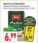 Filterkaffee im Angebot bei Marktkauf in Recklinghausen Filterkaffee Angebote von Melitta bei Marktkauf Recklinghausen für 6,49 €