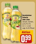 Schorle oder Limo Angebote von Gerolsteiner bei REWE Schweinfurt für 0,99 €