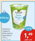 Joghurtalternative Soja Natur von Alnatura für 1,49 € bei budni im Angebot Joghurtalternative Soja Natur von Alnatura im aktuellen budni Prospekt