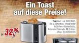 Toaster Angebote bei Opti-Megastore Suhl für 32,99 €