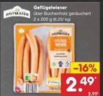 Geflügelwiener im Angebot bei Netto Marken-Discount in Dresden Geflügelwiener Angebote von HOFMAIER bei Netto Marken-Discount Dresden für 2,49 €