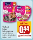 Poésie Katzennahrung Angebote von Vitakraft bei REWE Frankfurt für 0,44 €