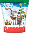 Schoko-bons Noël - Kinder en promo chez Lidl Aulnay-sous-Bois à 3,69 €