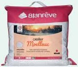 Oreiller moelleux - Blanrêve en promo chez Intermarché Montpellier à 7,74 €