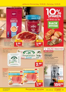 Frühstück Angebot im Netto Marken-Discount Prospekt, gültig von 07.09.2026 bis 12.09.2026 Frühstück Angebot im aktuellen Netto Marken-Discount Prospekt auf Seite 55
