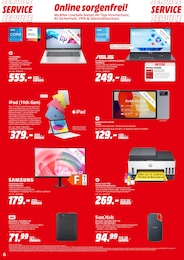 Tablet Angebot im aktuellen MediaMarkt Saturn Prospekt auf Seite 6
