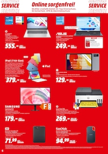 Externe Festplatte Angebot im aktuellen MediaMarkt Saturn Prospekt auf Seite 6