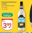 Cocktail im Angebot bei GLOBUS in St. Ingbert Cocktail Angebote von Nordbrand Nordhausen bei GLOBUS St. Ingbert für 3,99 €