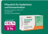 Ginkobil 120 mg im aktuellen Prospekt bei mea - meine apotheke in Asperg