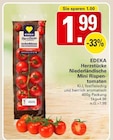 Herzstücke Niederländische Mini Rispentomaten bei WEZ im Löhne Prospekt für 1,99 €