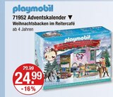 71952 Adventskalender im V-Markt Prospekt 71952 Adventskalender von Playmobil im aktuellen V-Markt Prospekt für 24,99 €