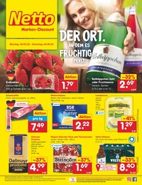 Netto Marken-Discount Prospekt für Rinteln mit 45 Seiten Netto Marken-Discount Prospekt für Rinteln: DER ORT, AN DEM ES FRUCHTIG PERLT., 45 Seiten, 30.05.2022 - 04.06.2022