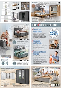 Bett im aktuellen Ostermann Prospekt (Neuss) Bett im Ostermann Prospekt "Mehr Freude am Wohnen - Vorteilswochen bei Ostermann" mit 12 Seiten (Neuss)