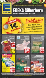 Aktueller EDEKA Supermarkt Prospekt in Velden und Umgebung, "Wir lieben Lebensmittel!" mit 26 Seiten, 22.04.2024 - 27.04.2024