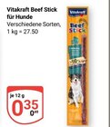 Beef Stick im Angebot bei GLOBUS in Leipzig Beef Stick Angebote von Vitakraft bei GLOBUS Leipzig für 0,35 €