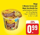 5 Minuten Terrine im Angebot bei EDEKA in Würzburg 5 Minuten Terrine Angebote von Maggi bei EDEKA Würzburg für 0,99 €