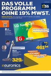 Ähnliche Angebote wie Handy ohne Vertrag im Prospekt "DAS VOLLE PROGRAMM OHNE 19% MWST." auf Seite 1 von EURONICS in München