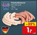 Frische Bratwurst Angebote von Wolf bei Netto Marken-Discount Straubing für 1,00 €