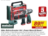 Aktuelle Bohrmaschine Angebote bei toom Baumarkt in Solingen (Klingenstadt) Aktuelles Akku-Bohrschrauber-Set Power Maxx BS Basic Angebot bei toom Baumarkt in Solingen (Klingenstadt) ab 89,99 €