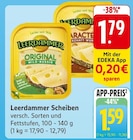 Leerdammer Scheiben Angebot in Sulzbach Leerdammer Scheiben im aktuellen Prospekt bei EDEKA in Sulzbach