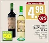 Bio Primitivo Angebote von Doppio Passo bei WEZ Löhne für 4,99 €