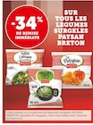 Promo Légumes surgelés à  dans le catalogue Super U à Salins-les-Bains