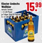 Weißbier von Kloster Andechs im aktuellen Trinkgut Prospekt für 15,99 €