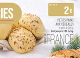 Petits pains aux céréales en promo chez Supermarchés Match Tourcoing à 2,00 €