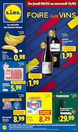 Catalogue Lidl en cours à Marciac et aux alentours : «FOIRE AUX VINS» avec 73 pages, valable du 06/03/2025 au 12/03/2025